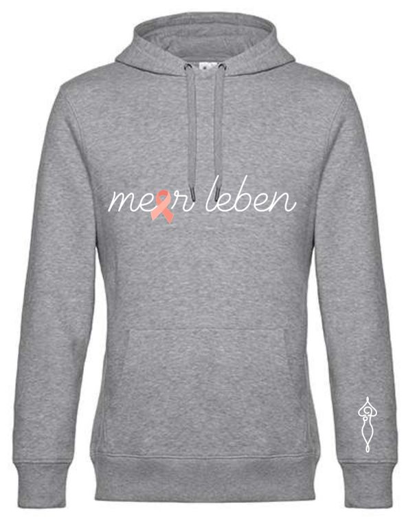 Meerleben Hoodie grey "Schleife"