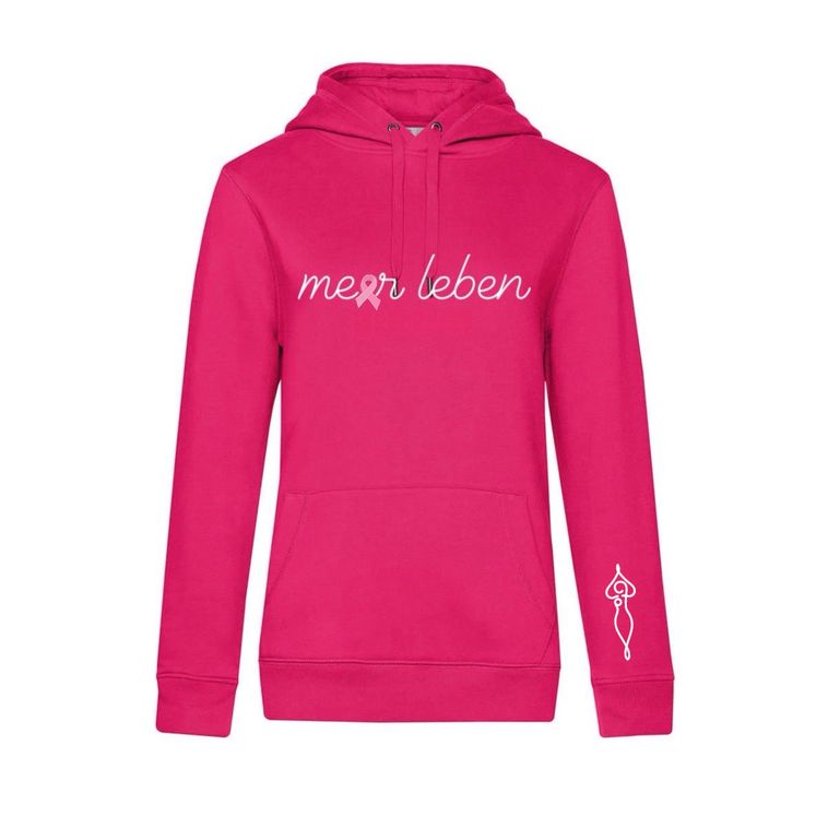 Meerleben Hoodie pink "Schleife"
