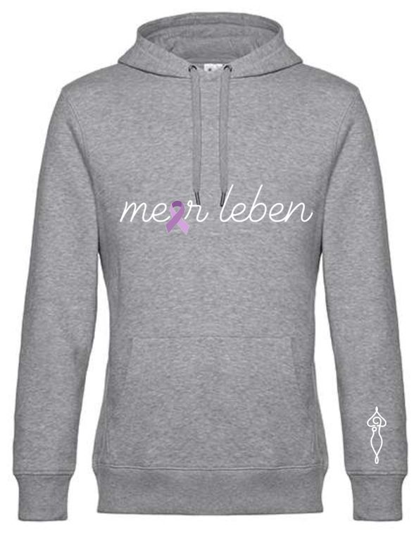 Meerleben Hoodie grey "Schleife"