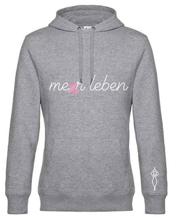Meerleben Hoodie grey "Schleife"