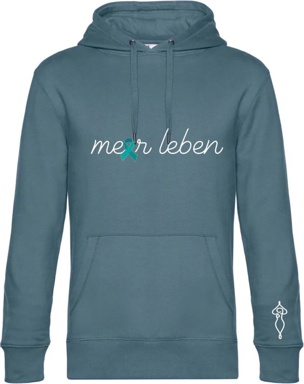 Meerleben Hoodie nordic blue "Schleife"