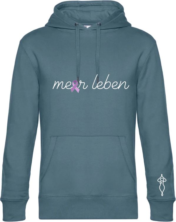 Meerleben Hoodie nordic blue "Schleife"