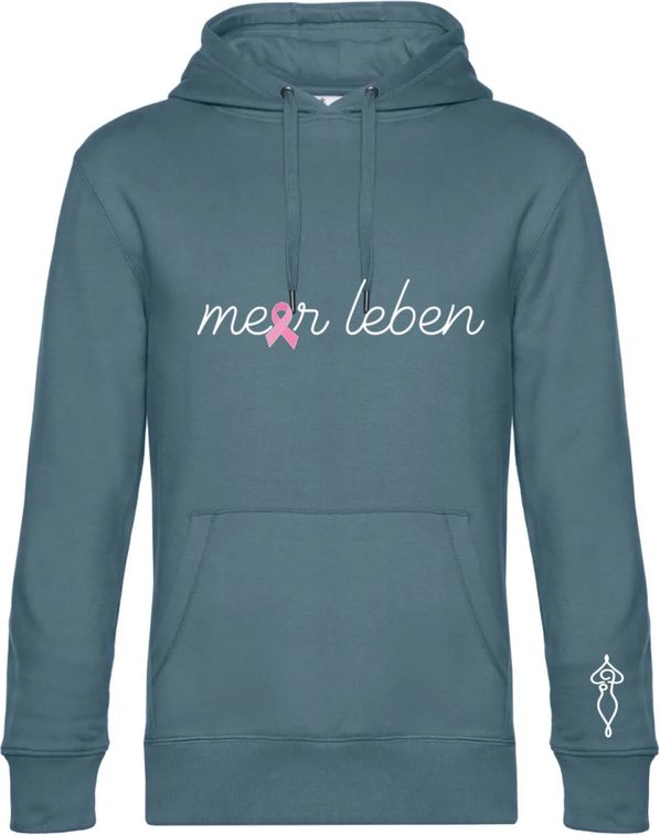 Meerleben Hoodie nordic blue "Schleife"