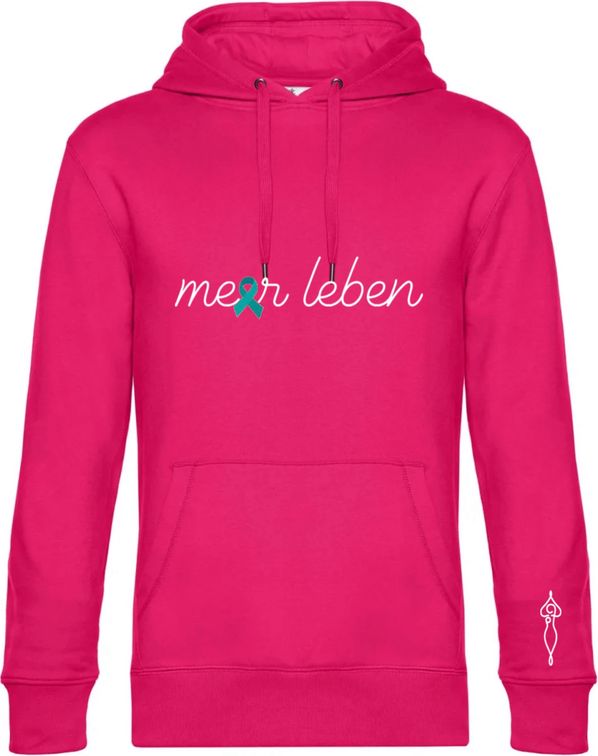 Meerleben Hoodie pink "Schleife"