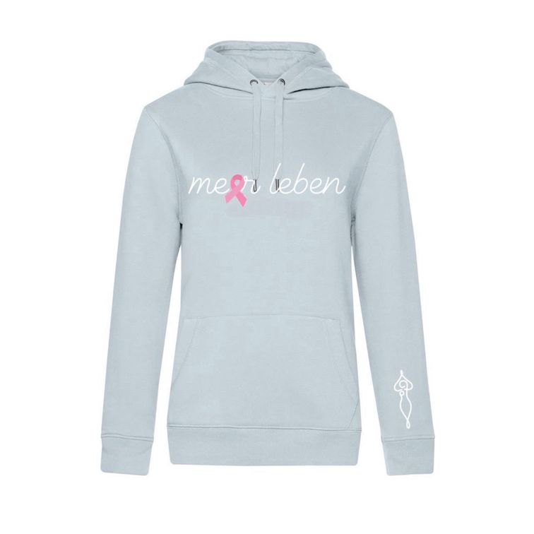 Meerleben Hoodie blue sky "Schleife"