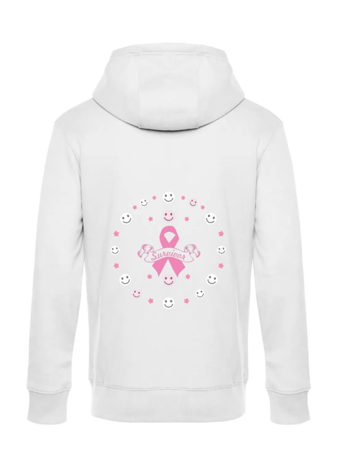 Hoodie white "Survivor"