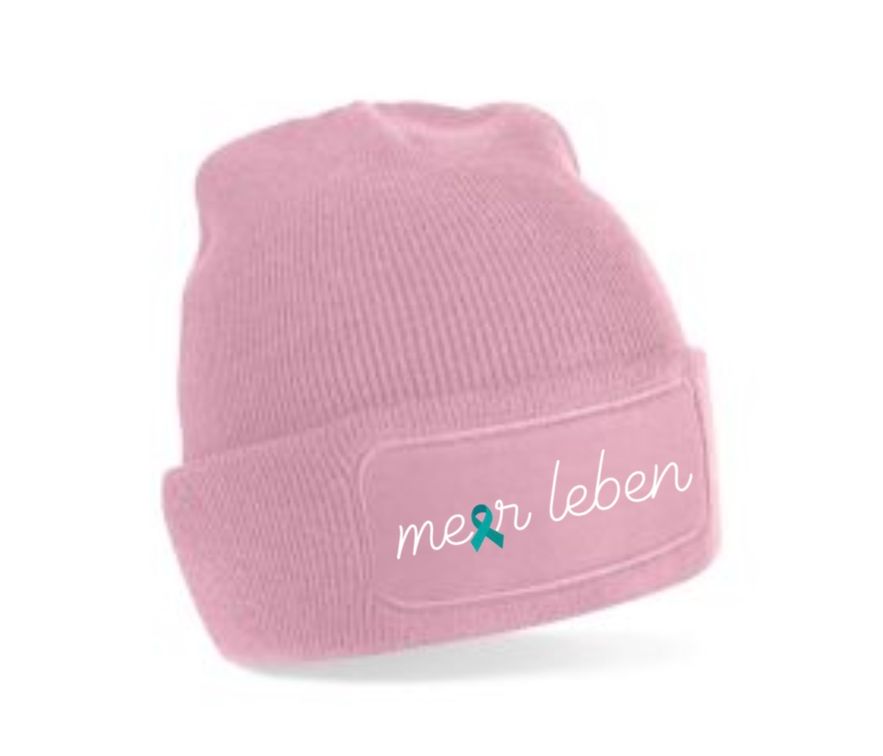 Beanie rosa "Schleife"