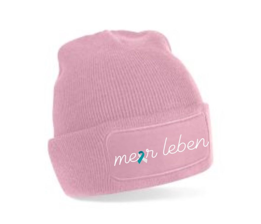 Beanie rosa "Schleife"