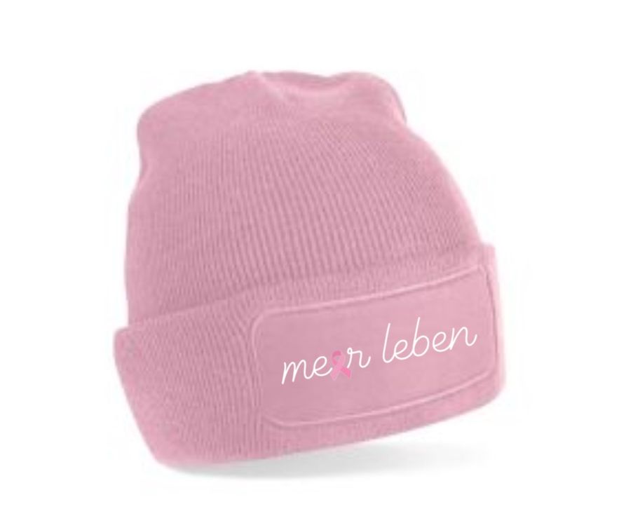 Beanie rosa "Schleife"