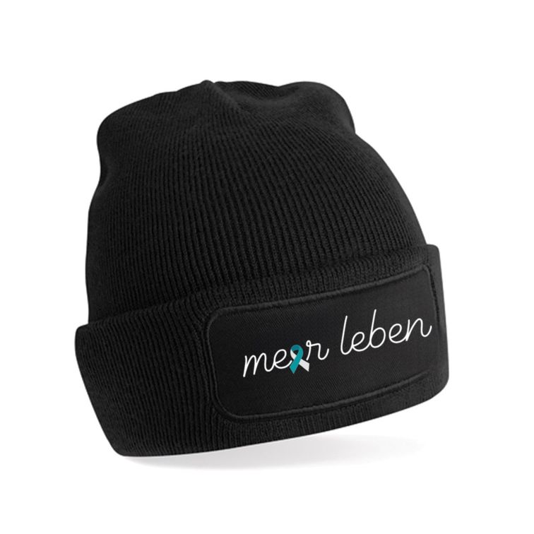 Beanie black "Schleife"