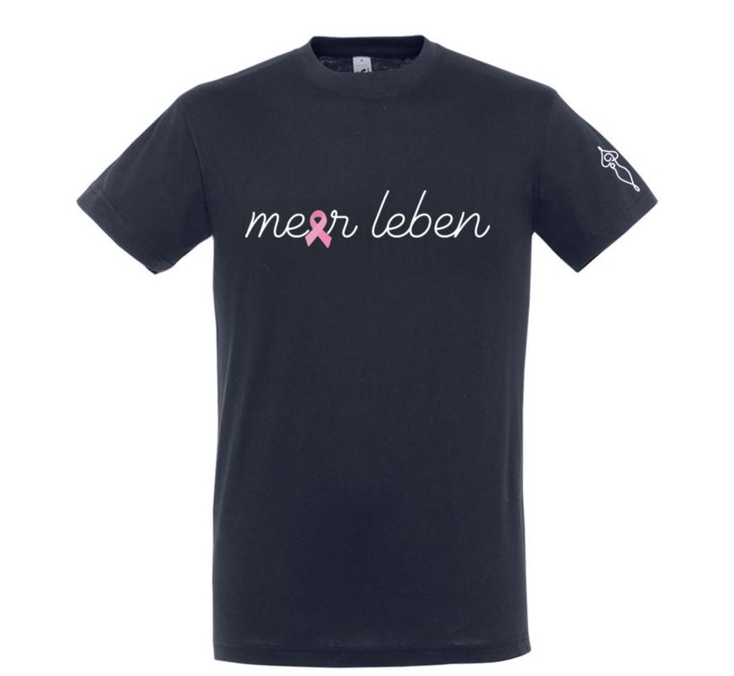 Meerleben T-Shirt navy "Schleife"