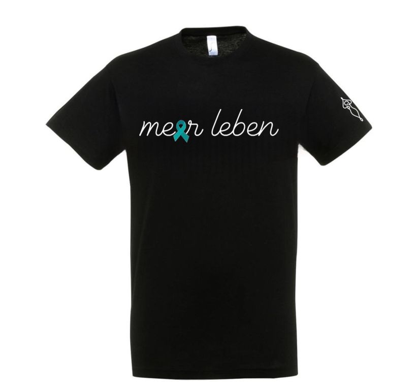 Meerleben T-Shirt black "Schleife"
