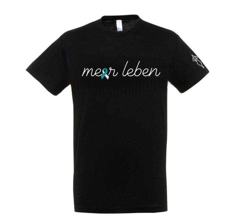 Meerleben T-Shirt black "Schleife"