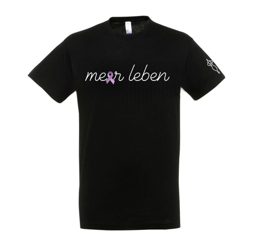 Meerleben T-Shirt black "Schleife"