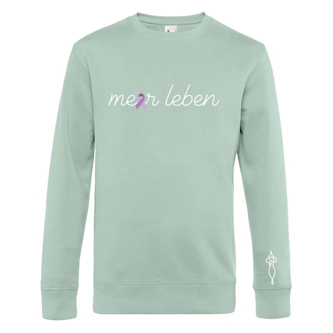 Sweater Meerleben aqua green "Schleife"
