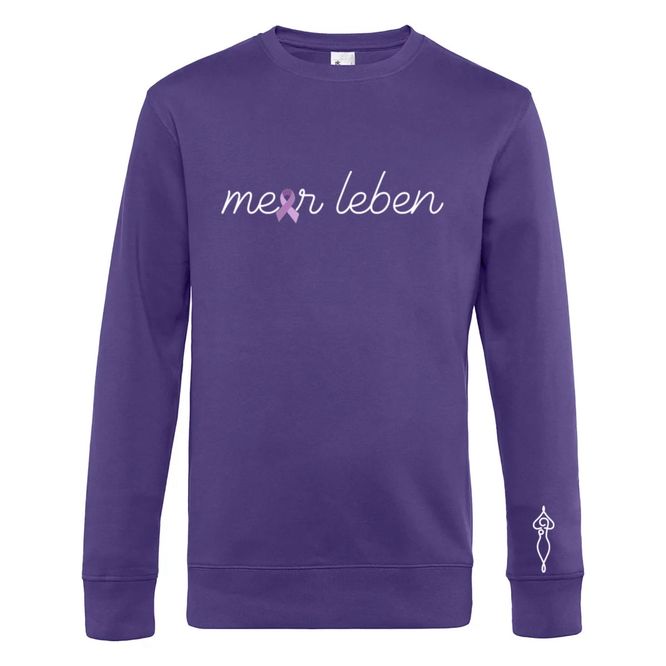 Sweater Meerleben lila "Schleife"