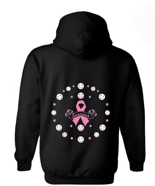 Hoodie black  "Survivor"