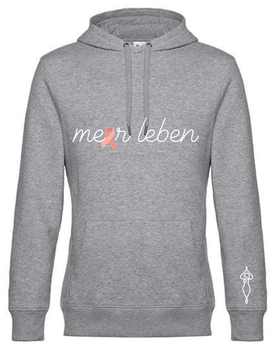 Meerleben Hoodie grey "Schleife"