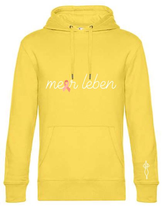 Meerleben Hoodie yellow "Schleife"