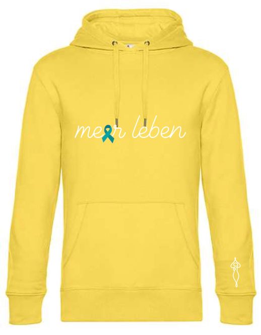 Meerleben Hoodie yellow "Schleife"