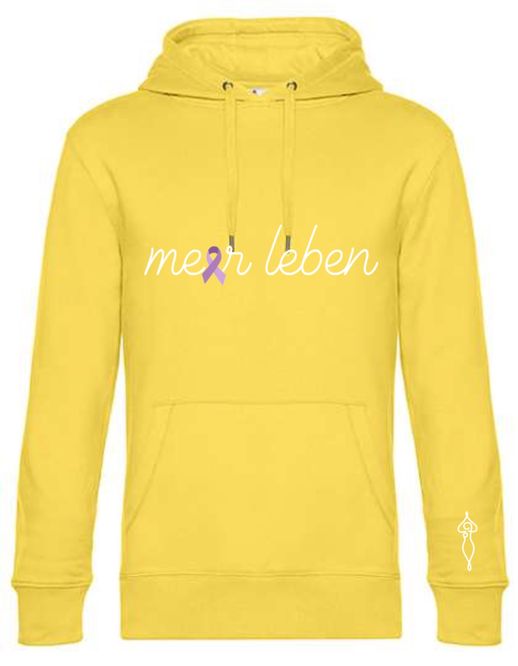 Meerleben Hoodie yellow "Schleife"