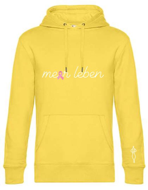 Meerleben Hoodie yellow "Schleife"