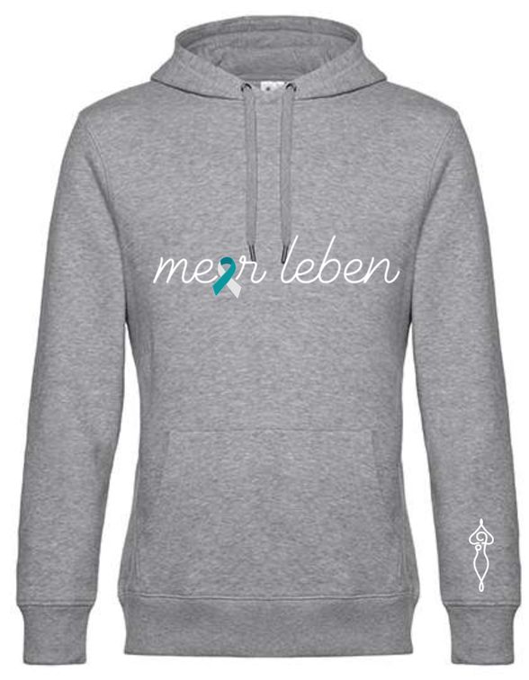 Meerleben Hoodie grey "Schleife"