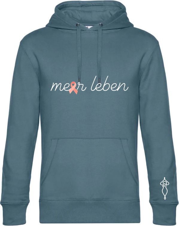 Meerleben Hoodie nordic blue "Schleife"