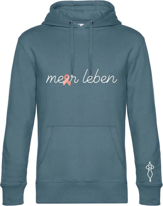 Meerleben Hoodie nordic blue "Schleife"