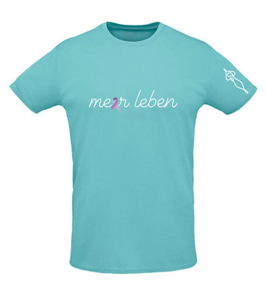 Meerleben Funktions-Shirt poolblue "Schleife"