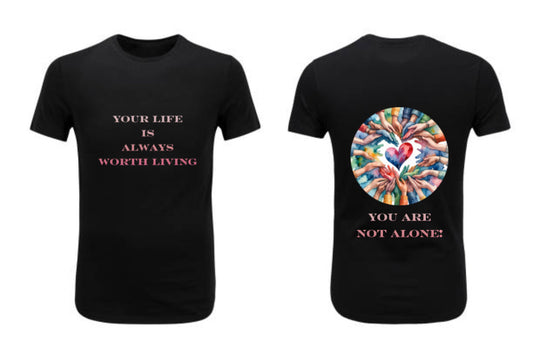 T-Shirt  "you are not alone"
