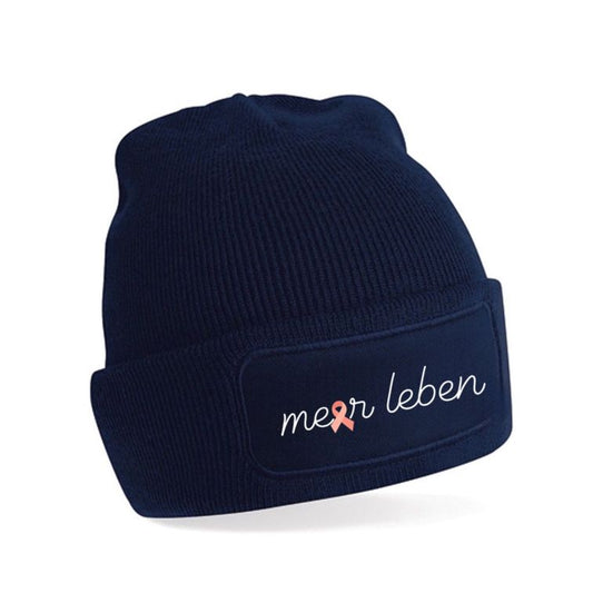 Beanie navy "Schleife"