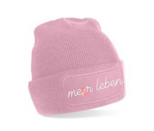 Beanie rosa "Schleife"