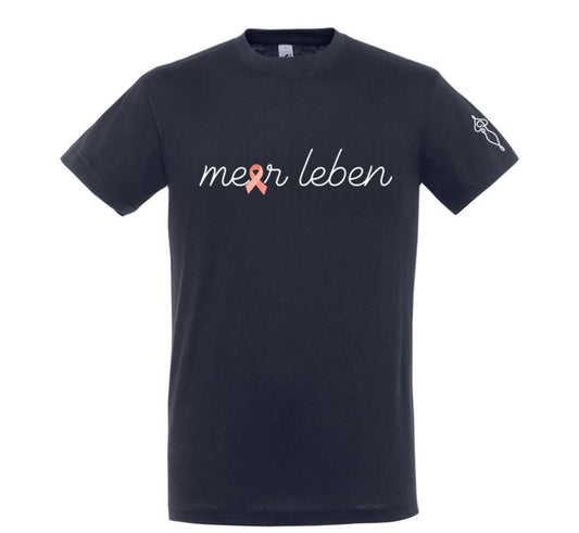 Meerleben T-Shirt navy "Schleife"