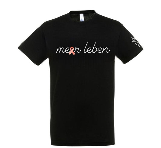 Meerleben T-Shirt black "Schleife"