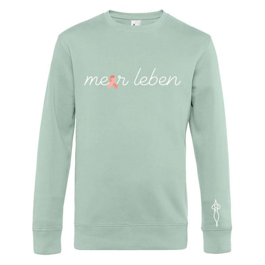 Sweater Meerleben aqua green "Schleife"