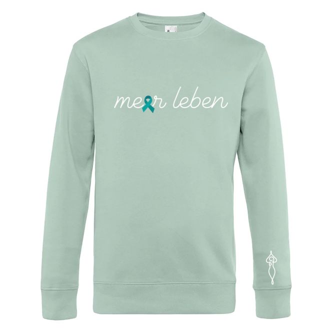 Sweater Meerleben aqua green "Schleife"