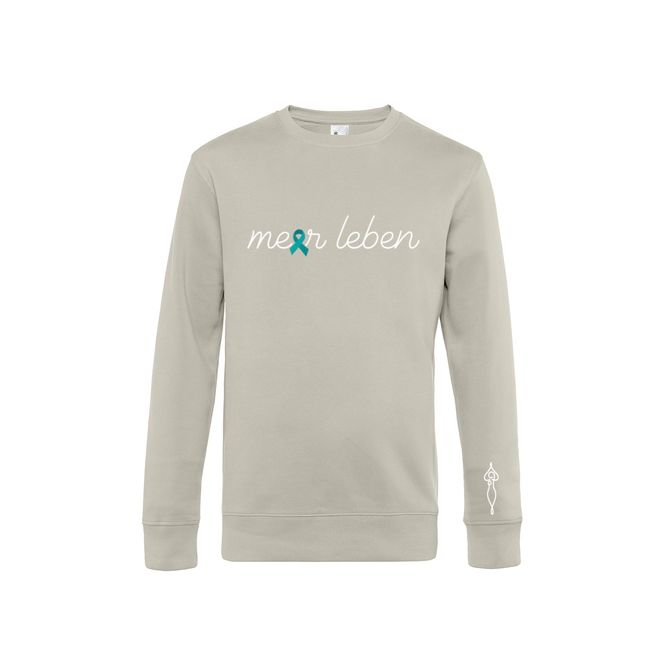 Sweater Meerleben beige "Schleife"