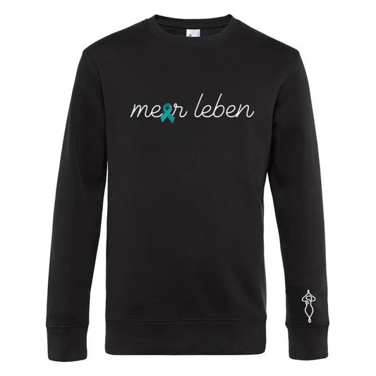 Sweater Meerleben black "Schleife"