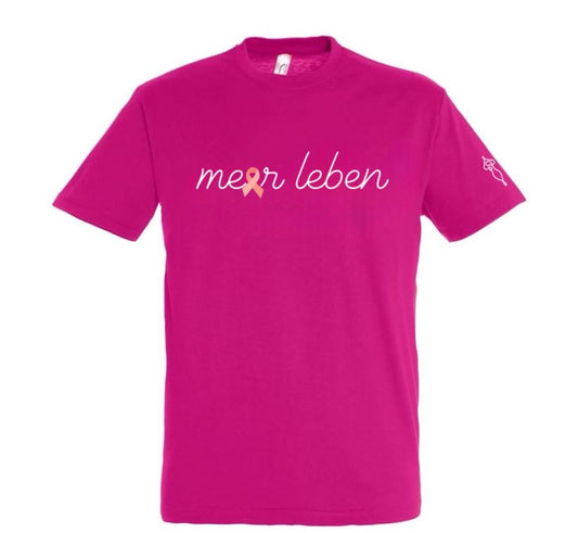 Meerleben T-Shirt fuchsia "Schleife"